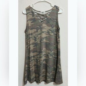 EXIST | Women’s Camo Mini Dress | Size Medium